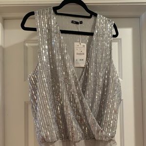 Zara Disco Bodysuit
